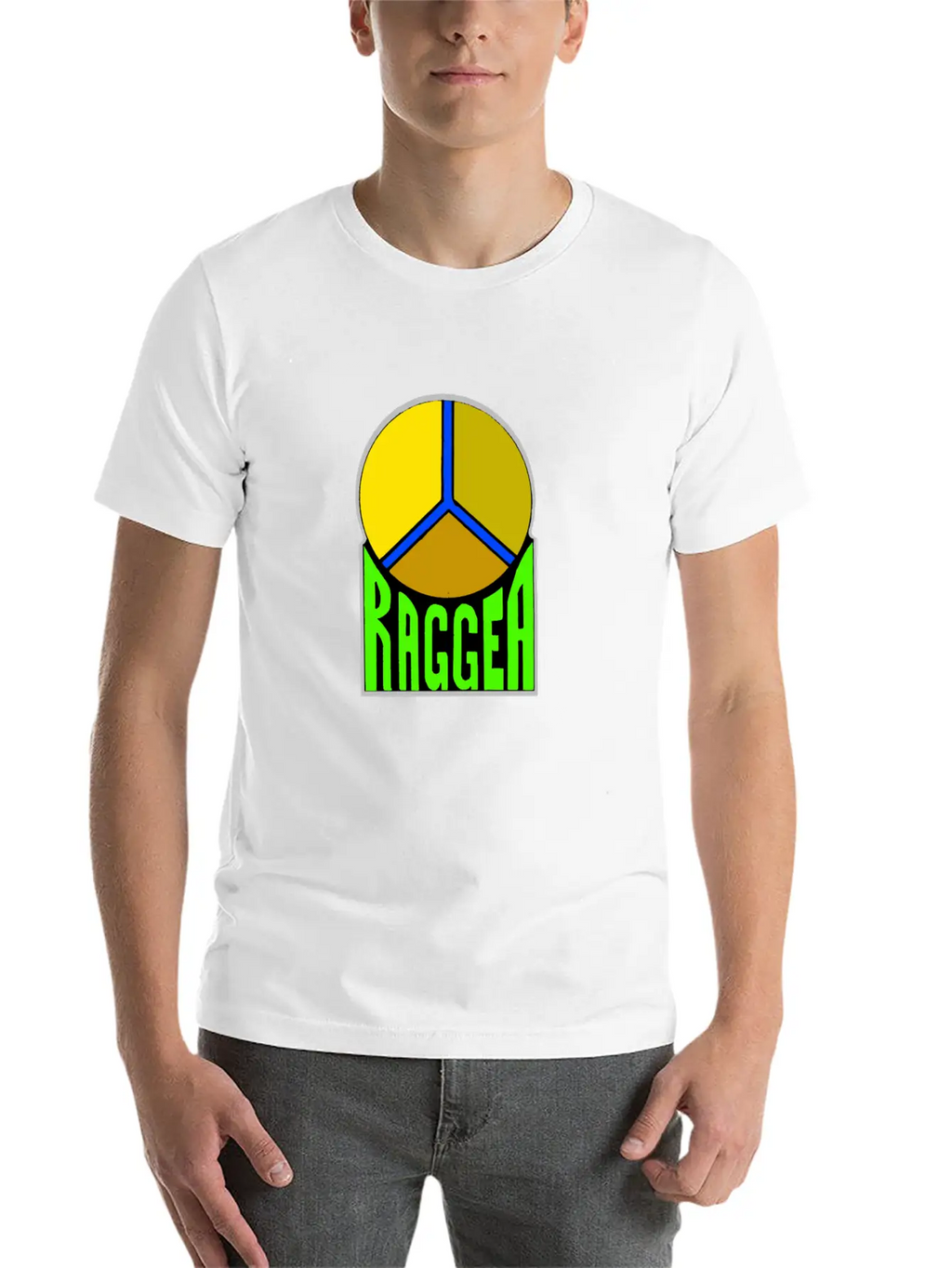 Reggae Font Breathable Soft Cotton T-Shirt – Timeless Casual Look