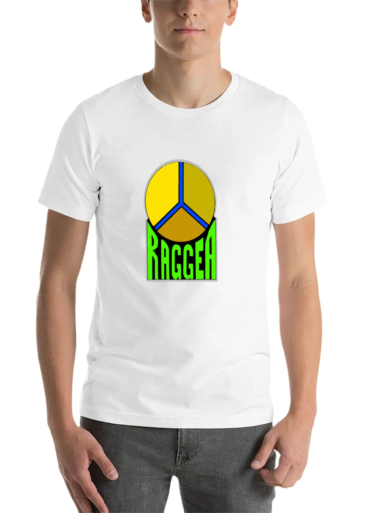 Reggae Font Breathable Soft Cotton T-Shirt – Timeless Casual Look