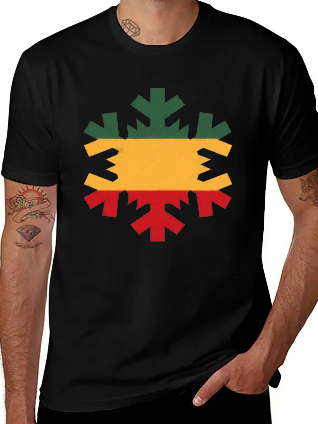 Reggae Ice Unisex Casual T-Shirt – Clean Design For Daily Comfort