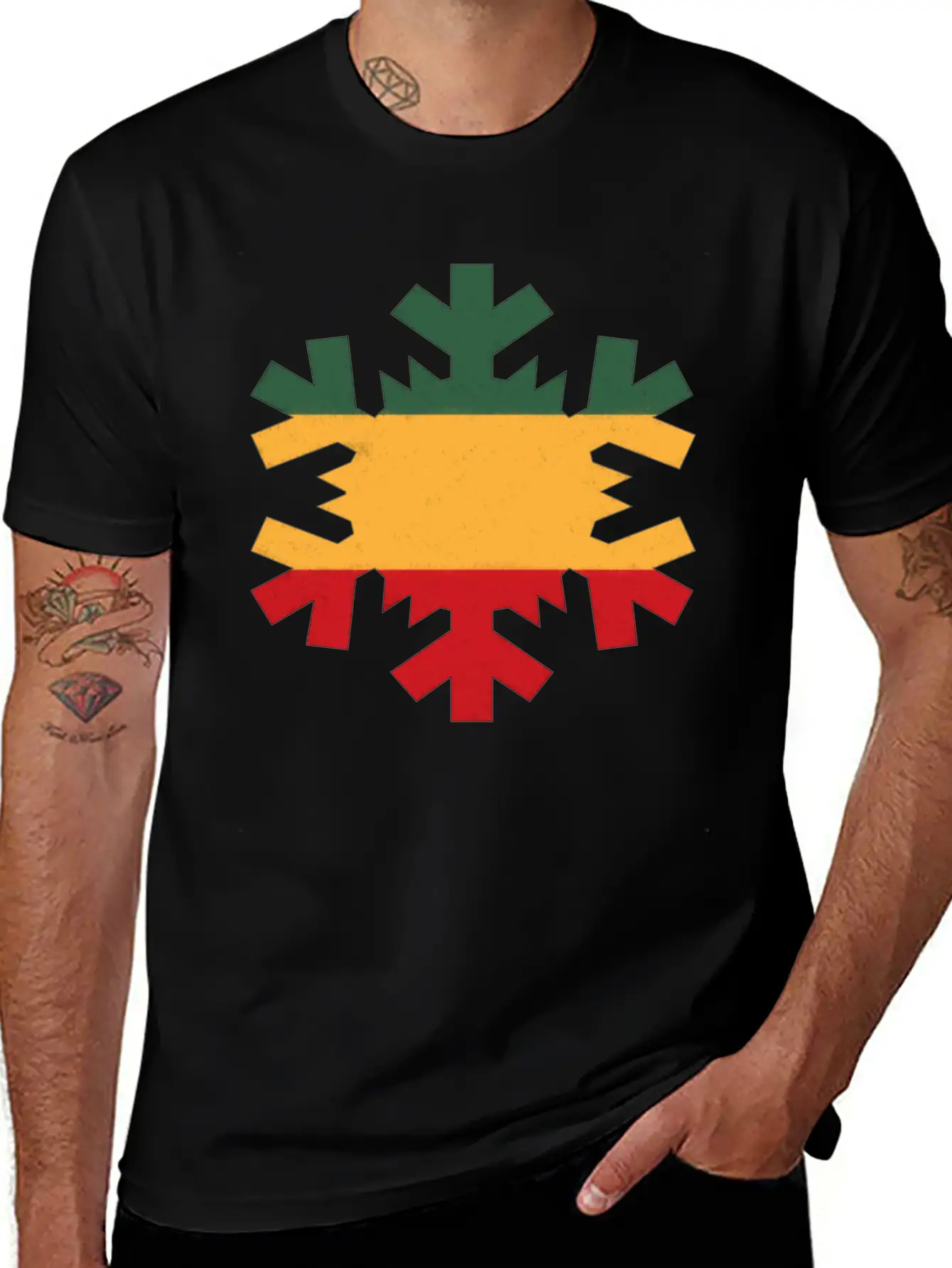 Reggae Ice Unisex Casual T-Shirt – Clean Design For Daily Comfort