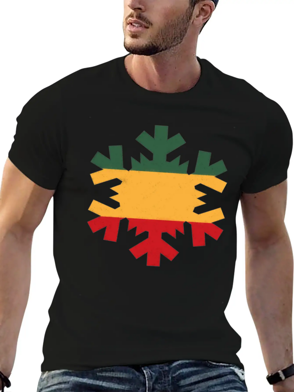 Reggae Ice Unisex Casual T-Shirt – Clean Design For Daily Comfort