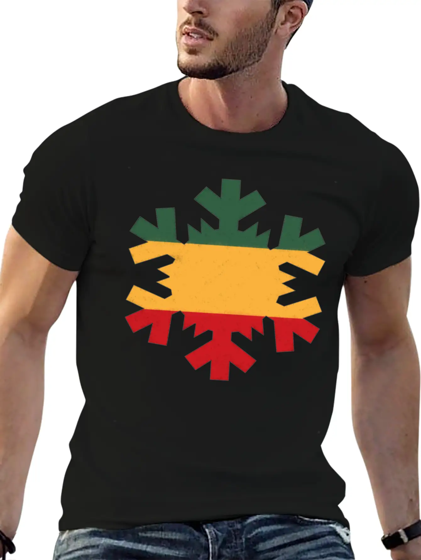 Reggae Ice Unisex Casual T-Shirt – Clean Design For Daily Comfort