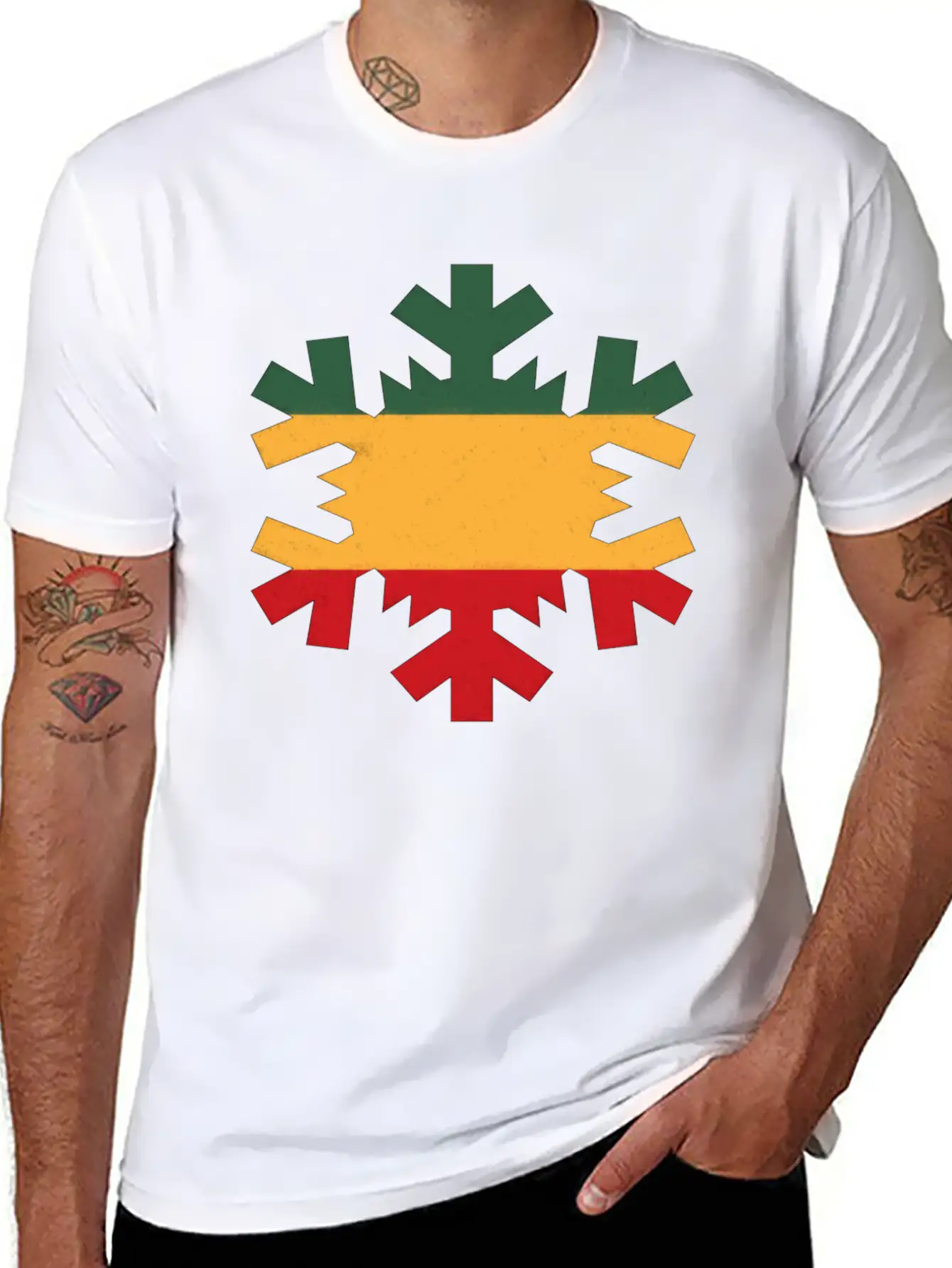 Reggae Ice Unisex Casual T-Shirt – Clean Design For Daily Comfort