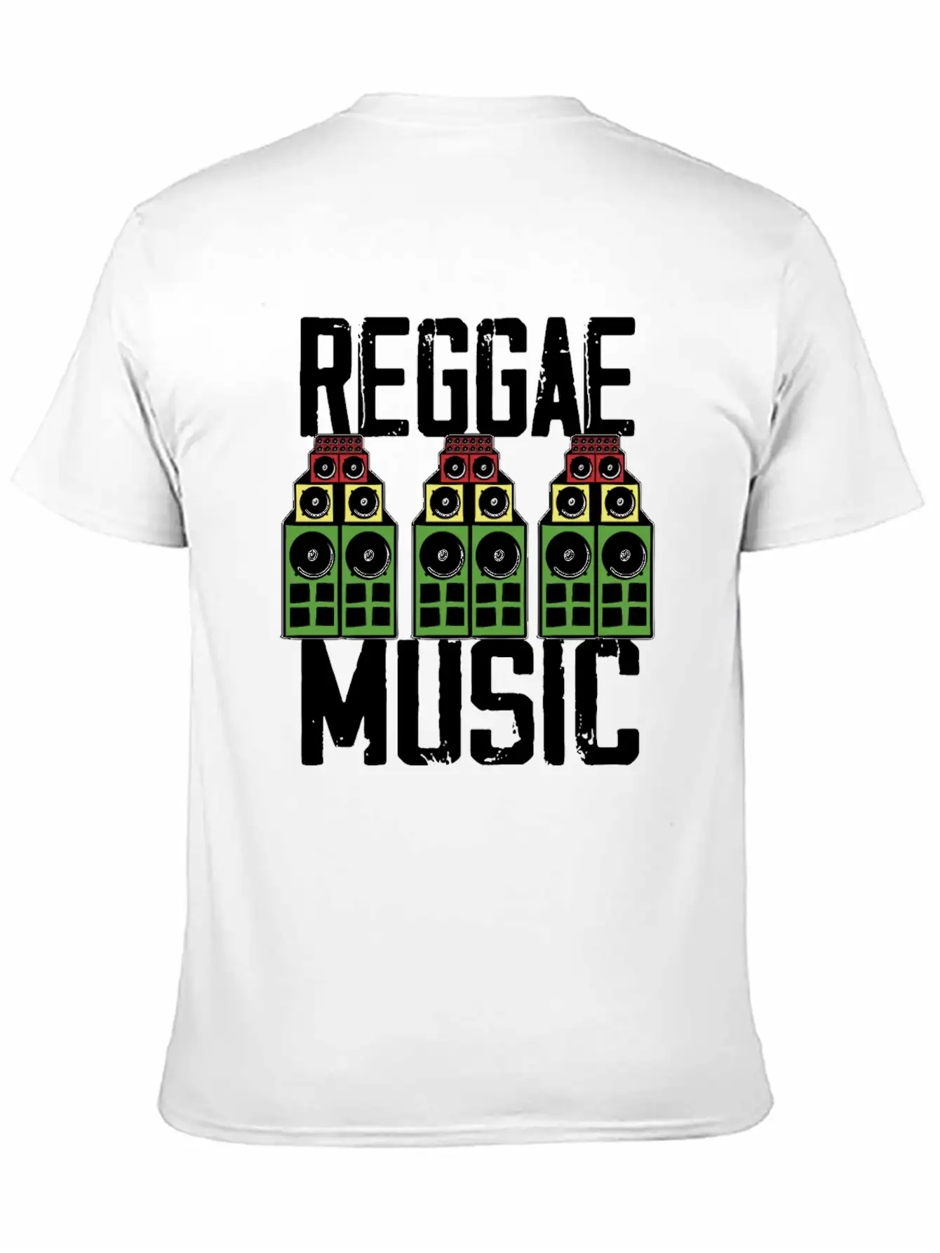 Reggae Music Jamaica Rasta Unisex Casual T-Shirt – Clean Design For Daily Comfort