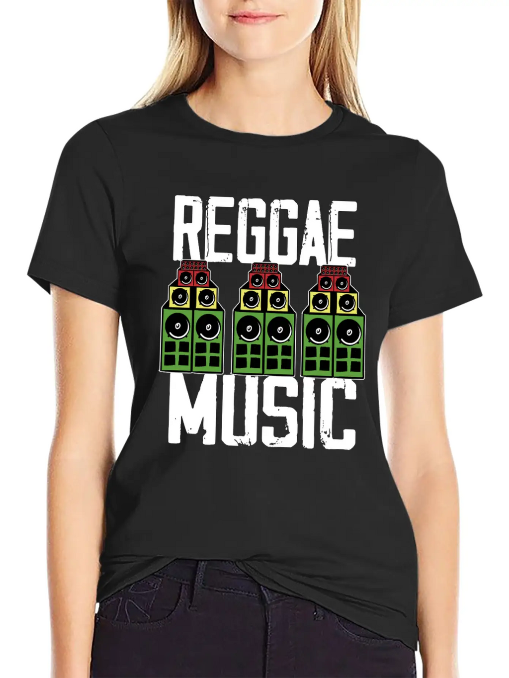 Reggae Music Jamaica Rasta Unisex Casual T-Shirt – Clean Design For Daily Comfort