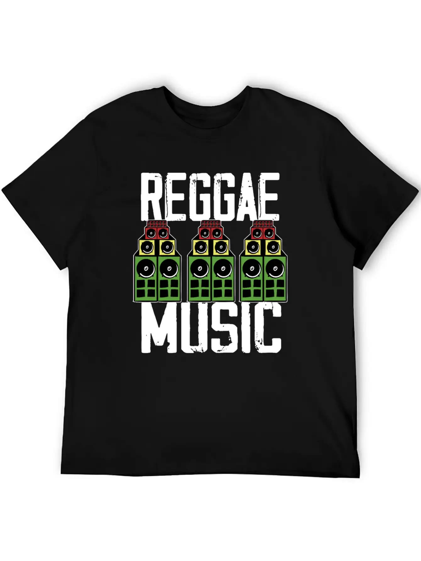 Reggae Music Jamaica Rasta Unisex Casual T-Shirt – Clean Design For Daily Comfort