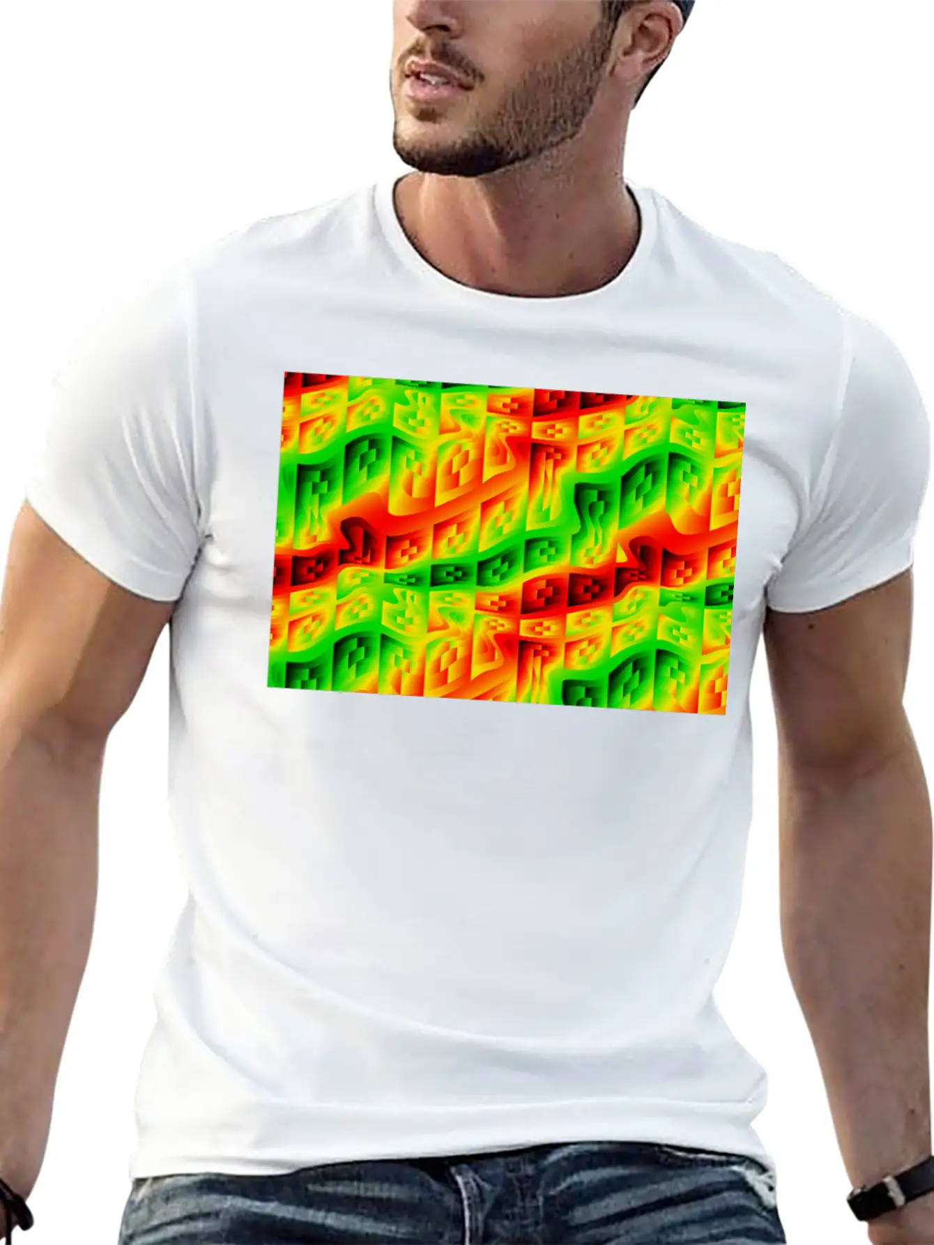Reggae Rastafarian Flag Colors Unisex Casual T-Shirt – Clean Design For Daily Comfort