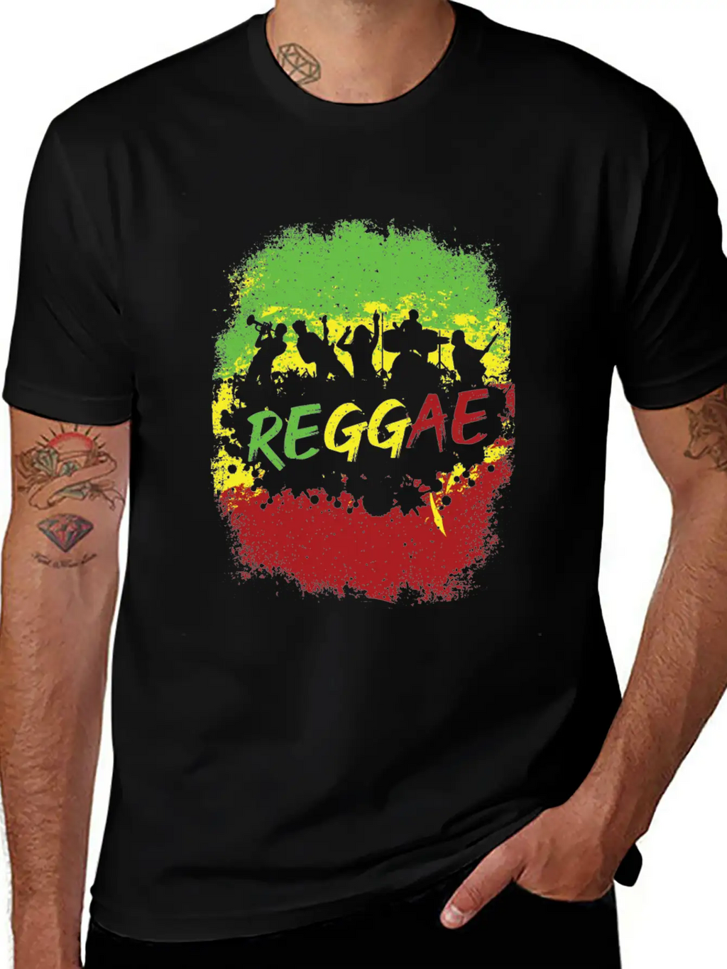 Reggae Reggaeton Reggeamusic Music Reggaestyle Unisex Casual T-Shirt – Clean Design For Daily Comfort