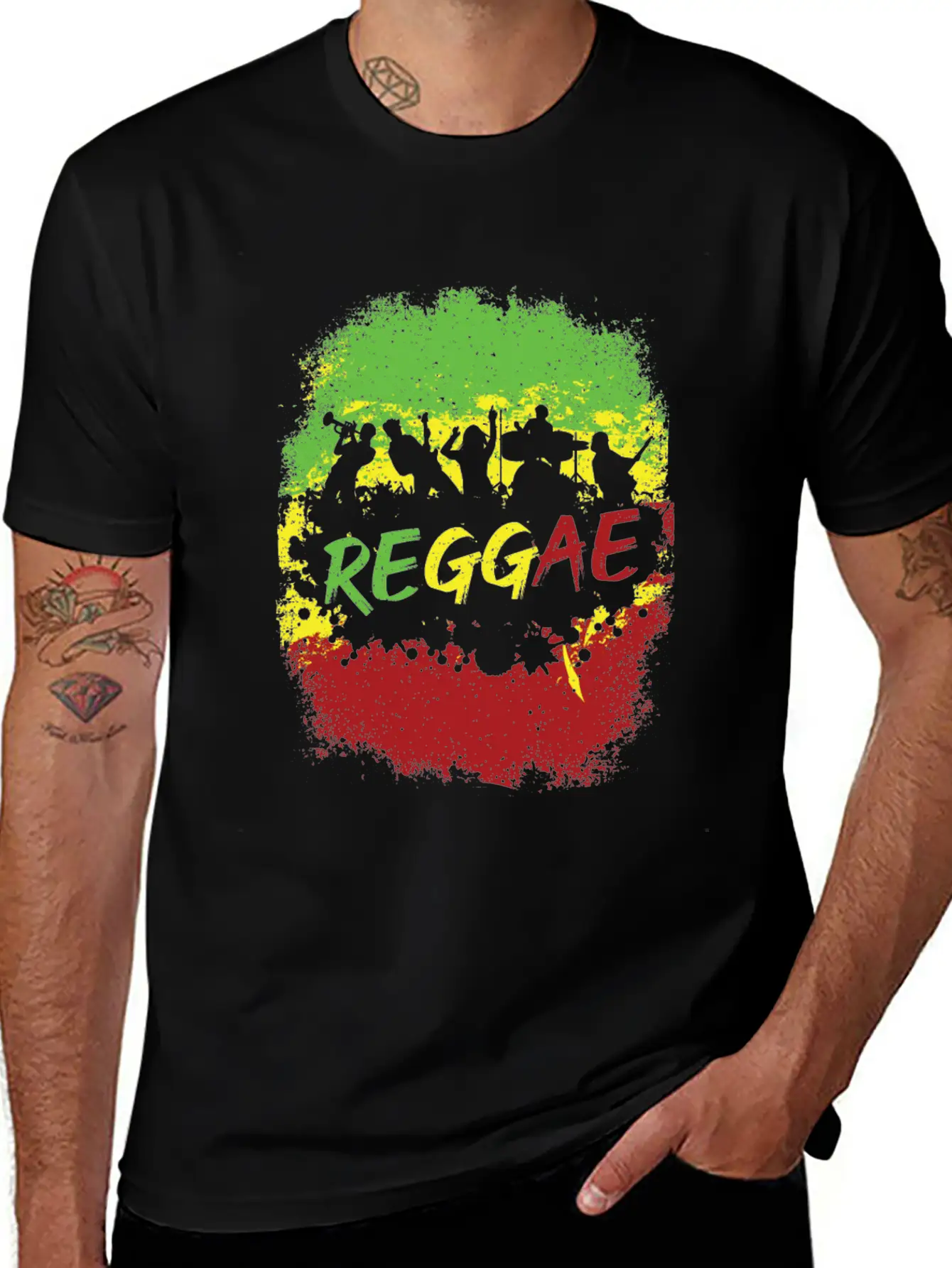 Reggae Reggaeton Reggeamusic Music Reggaestyle Unisex Casual T-Shirt – Clean Design For Daily Comfort