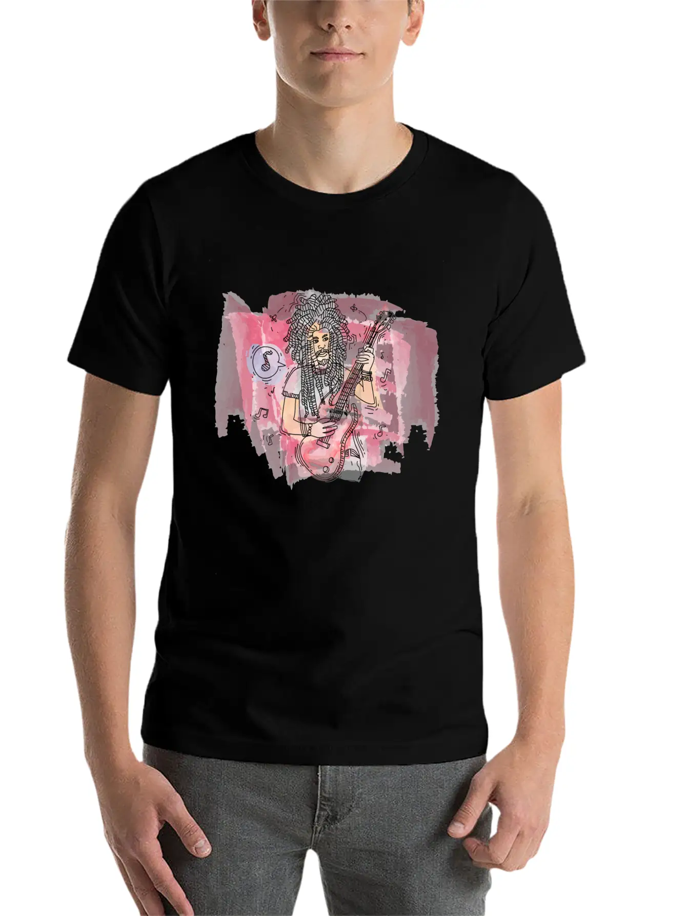 Reggae Rock 93 F Stylish Everyday T-Shirt – Unisex Basic Cotton Tee
