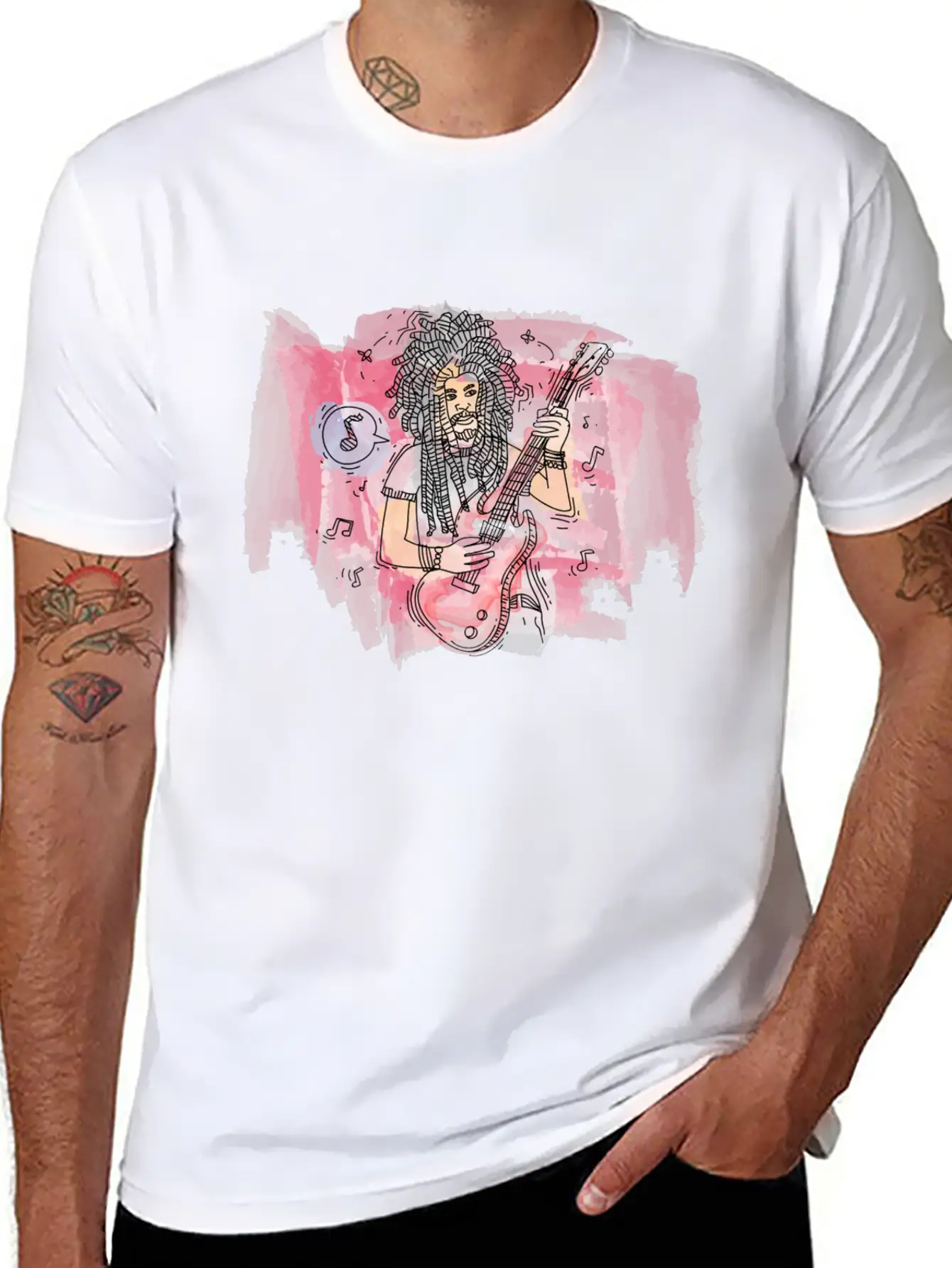 Reggae Rock 93 F Stylish Everyday T-Shirt – Unisex Basic Cotton Tee