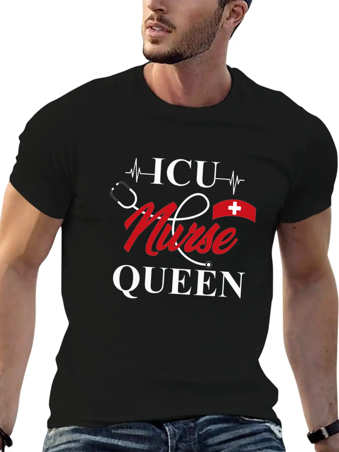 Registered Hospital Nurse Stylish Everyday T-Shirt – Unisex Basic Cotton Tee