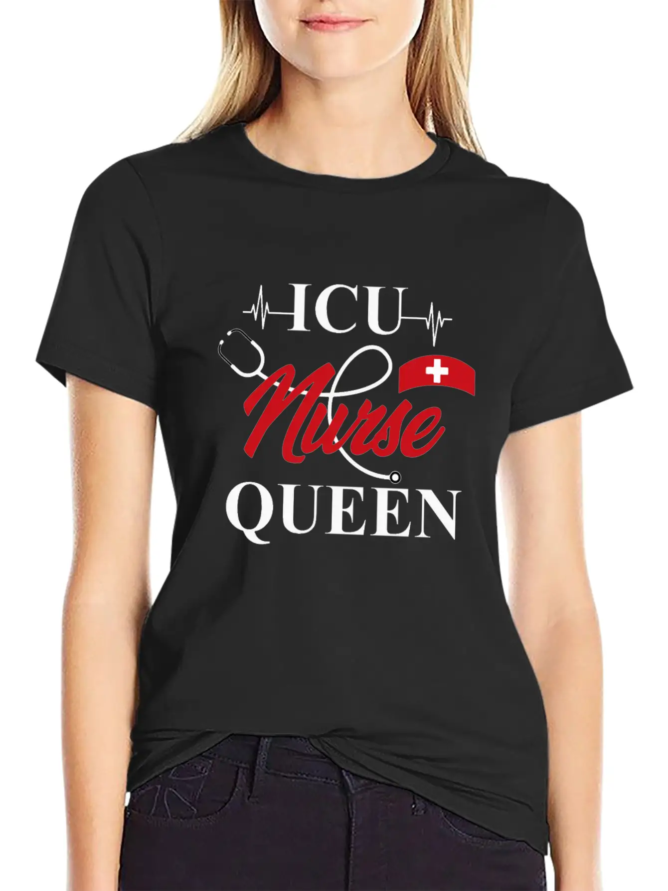 Registered Hospital Nurse Stylish Everyday T-Shirt – Unisex Basic Cotton Tee