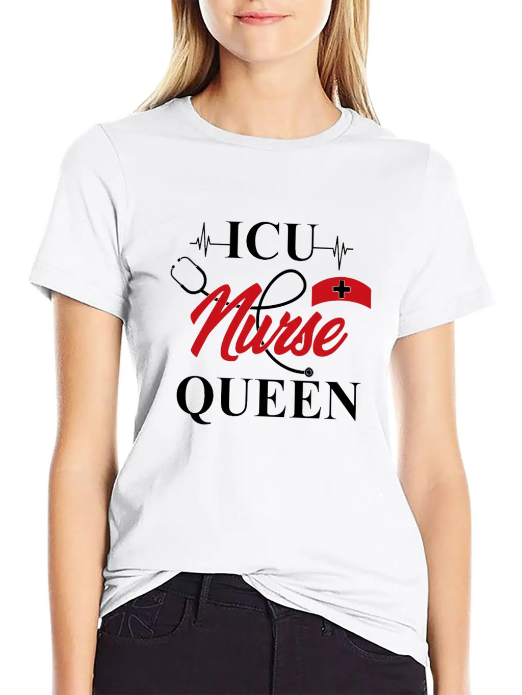 Registered Hospital Nurse Stylish Everyday T-Shirt – Unisex Basic Cotton Tee