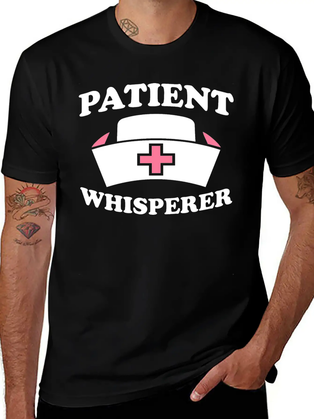 Registered Hospital Nurse Unisex Short Sleeve Soft Cotton T-Shirt – Casual Everyday Wear