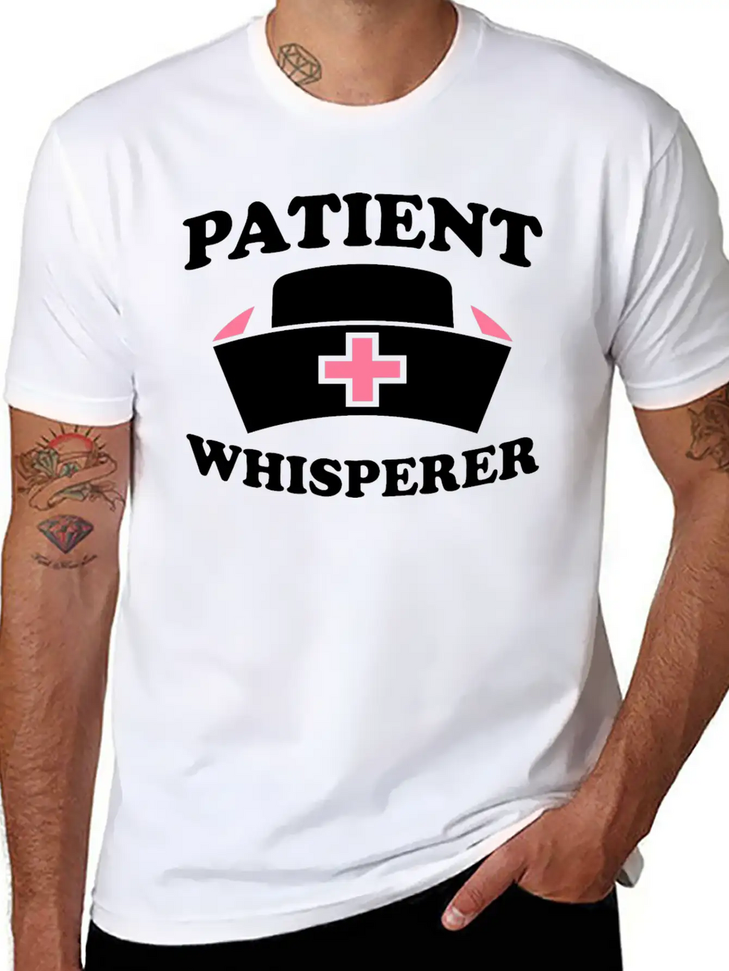 Registered Hospital Nurse Unisex Short Sleeve Soft Cotton T-Shirt – Casual Everyday Wear