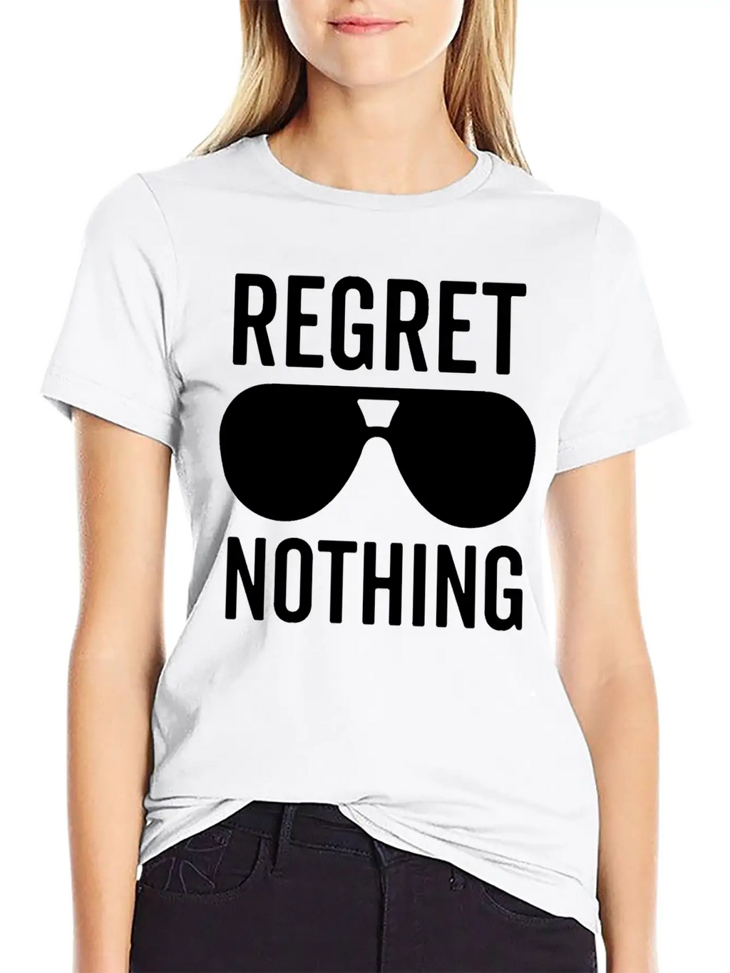 Regret Nothing Unisex Casual T-Shirt – Clean Design For Daily Comfort