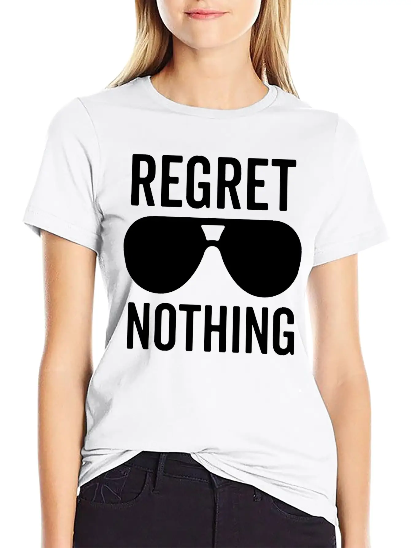 Regret Nothing Unisex Casual T-Shirt – Clean Design For Daily Comfort