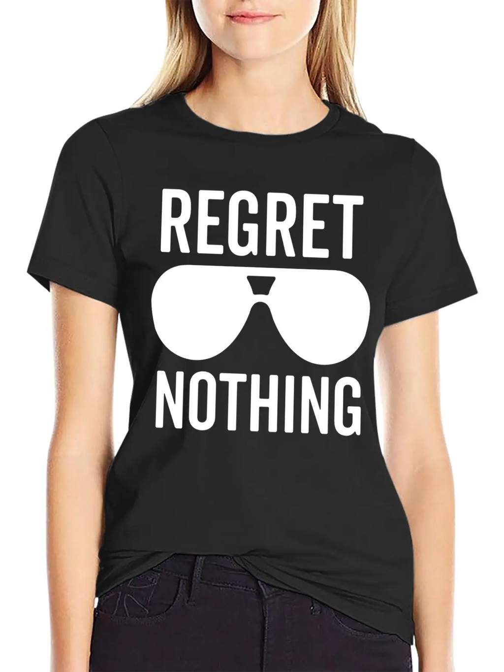 Regret Nothing Unisex Casual T-Shirt – Clean Design For Daily Comfort
