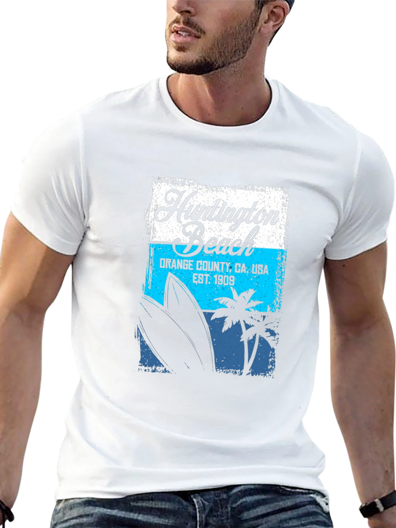 Huntington Beach Graphic T-Shirt