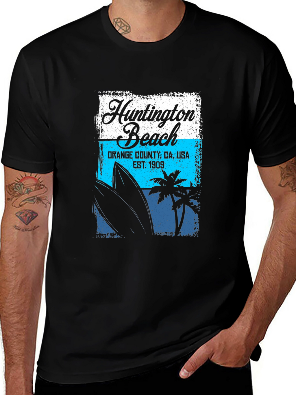 Huntington Beach Graphic T-Shirt