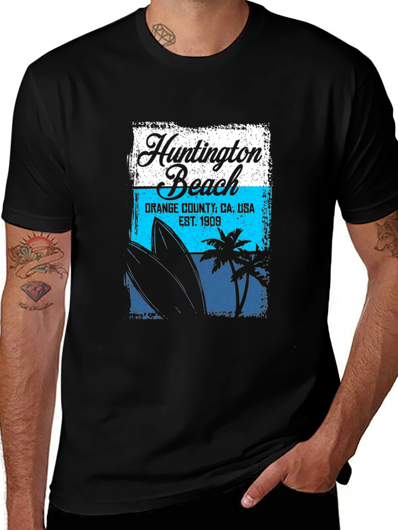 Huntington Beach Graphic T-Shirt