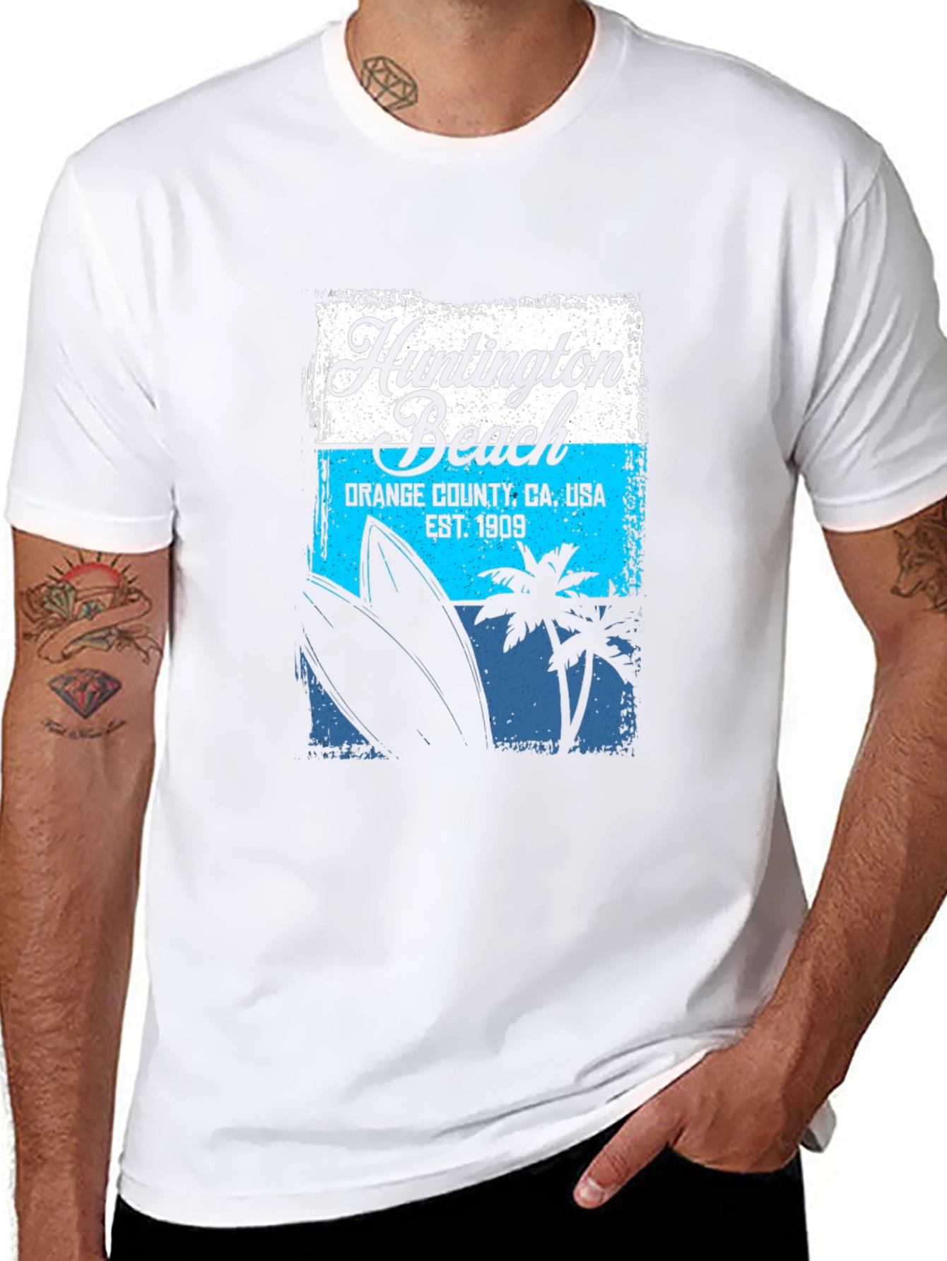 Huntington Beach Graphic T-Shirt
