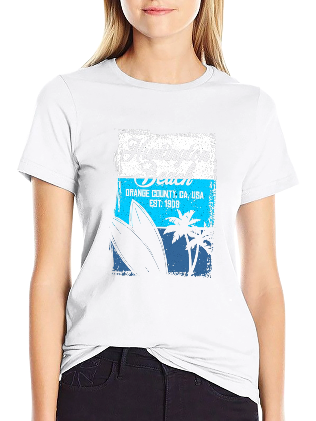 Huntington Beach Graphic T-Shirt