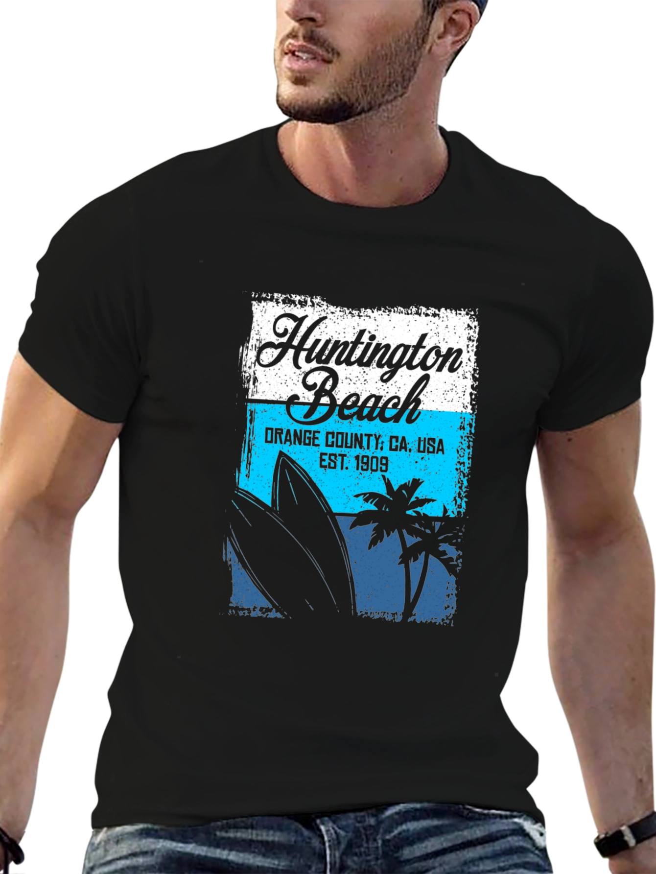 Huntington Beach Graphic T-Shirt