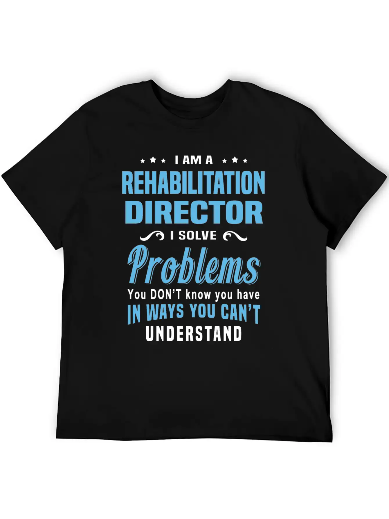 Rehabilitation Director Unisex Short Sleeve Soft Cotton T-Shirt – Casual Everyday Wear