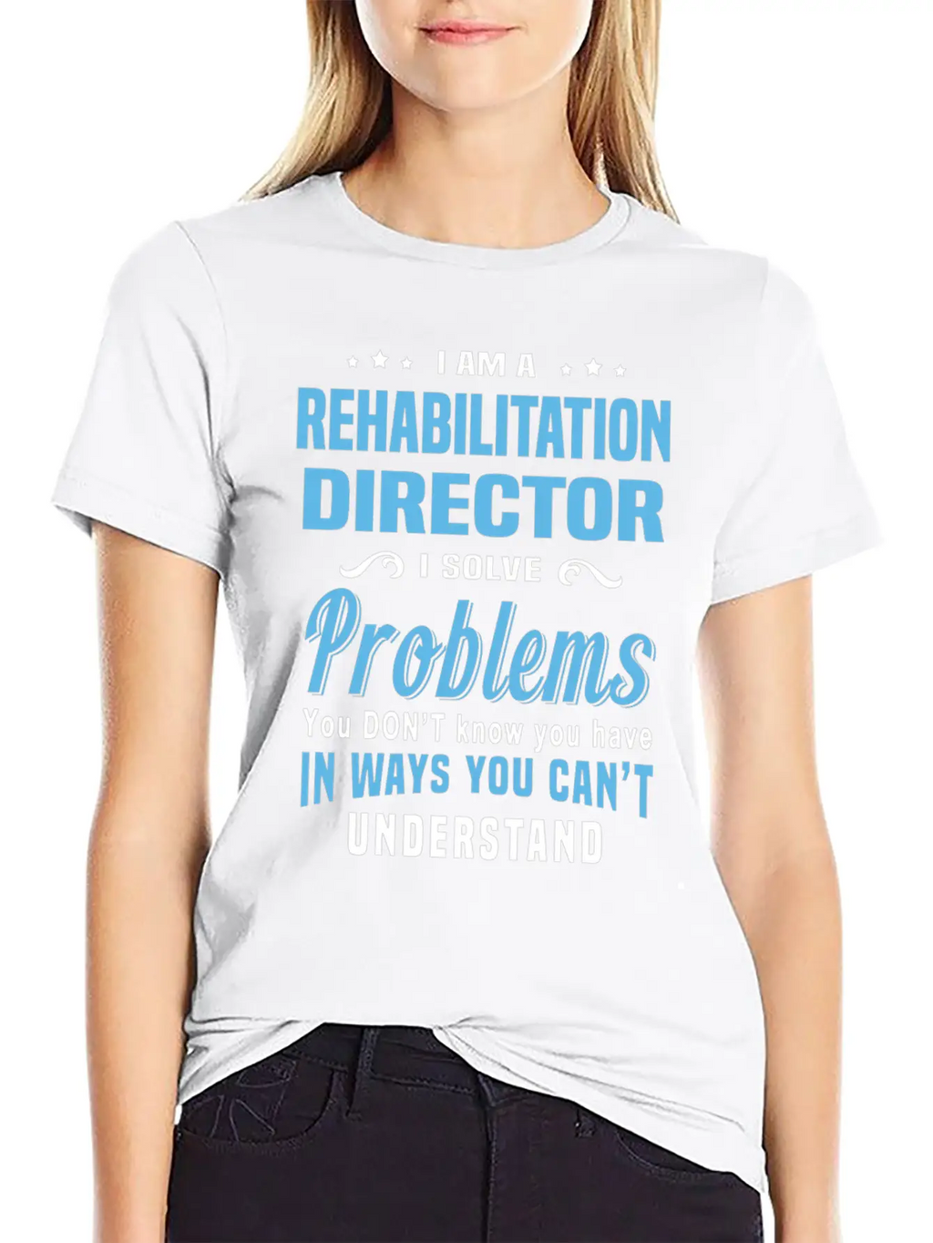 Rehabilitation Director Unisex Short Sleeve Soft Cotton T-Shirt – Casual Everyday Wear