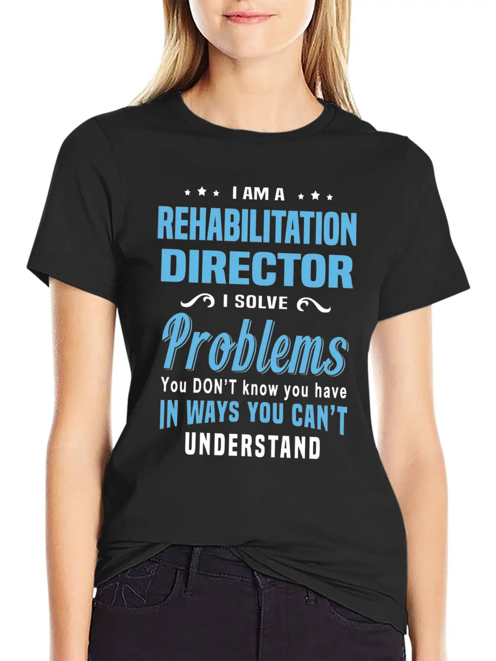 Rehabilitation Director Unisex Short Sleeve Soft Cotton T-Shirt – Casual Everyday Wear