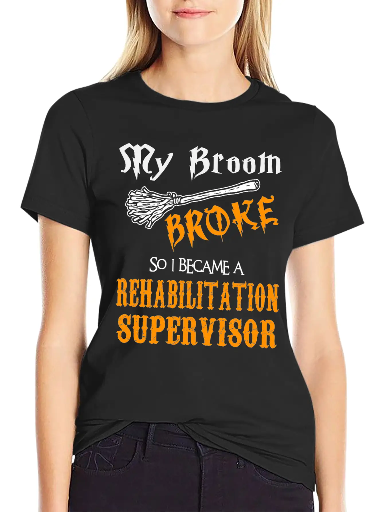 Rehabilitation Supervisor Casual Graphic T-Shirt – Simple And Comfortable Daily Wear