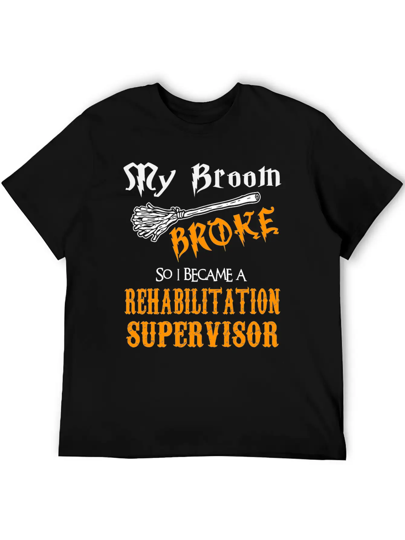 Rehabilitation Supervisor Casual Graphic T-Shirt – Simple And Comfortable Daily Wear