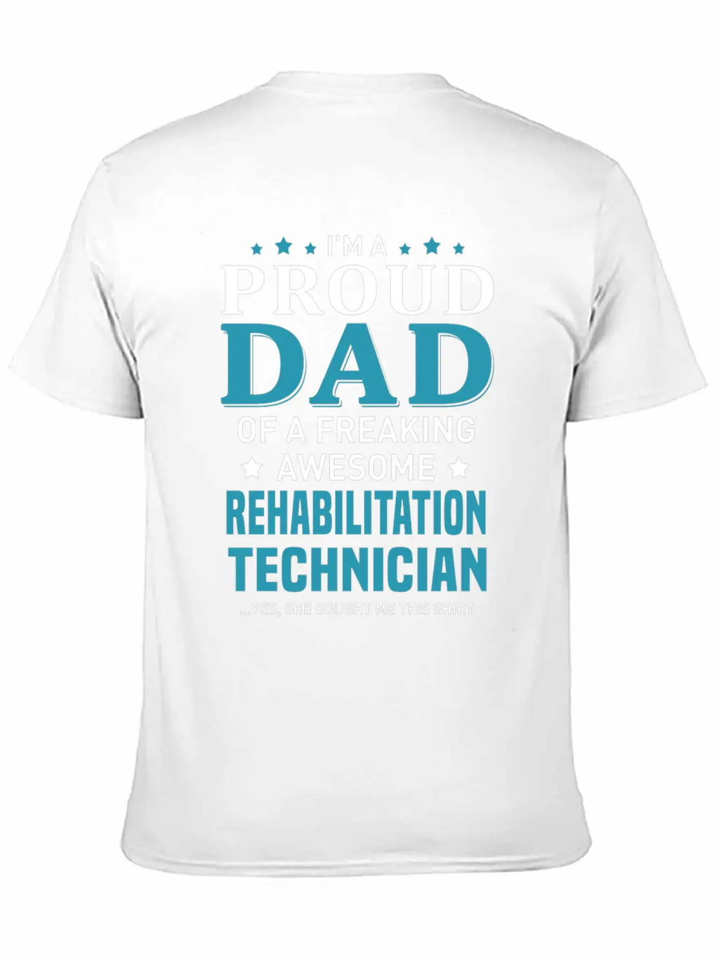 Rehabilitation Technician Unisex Short Sleeve Soft Cotton T-Shirt – Casual Everyday Wear