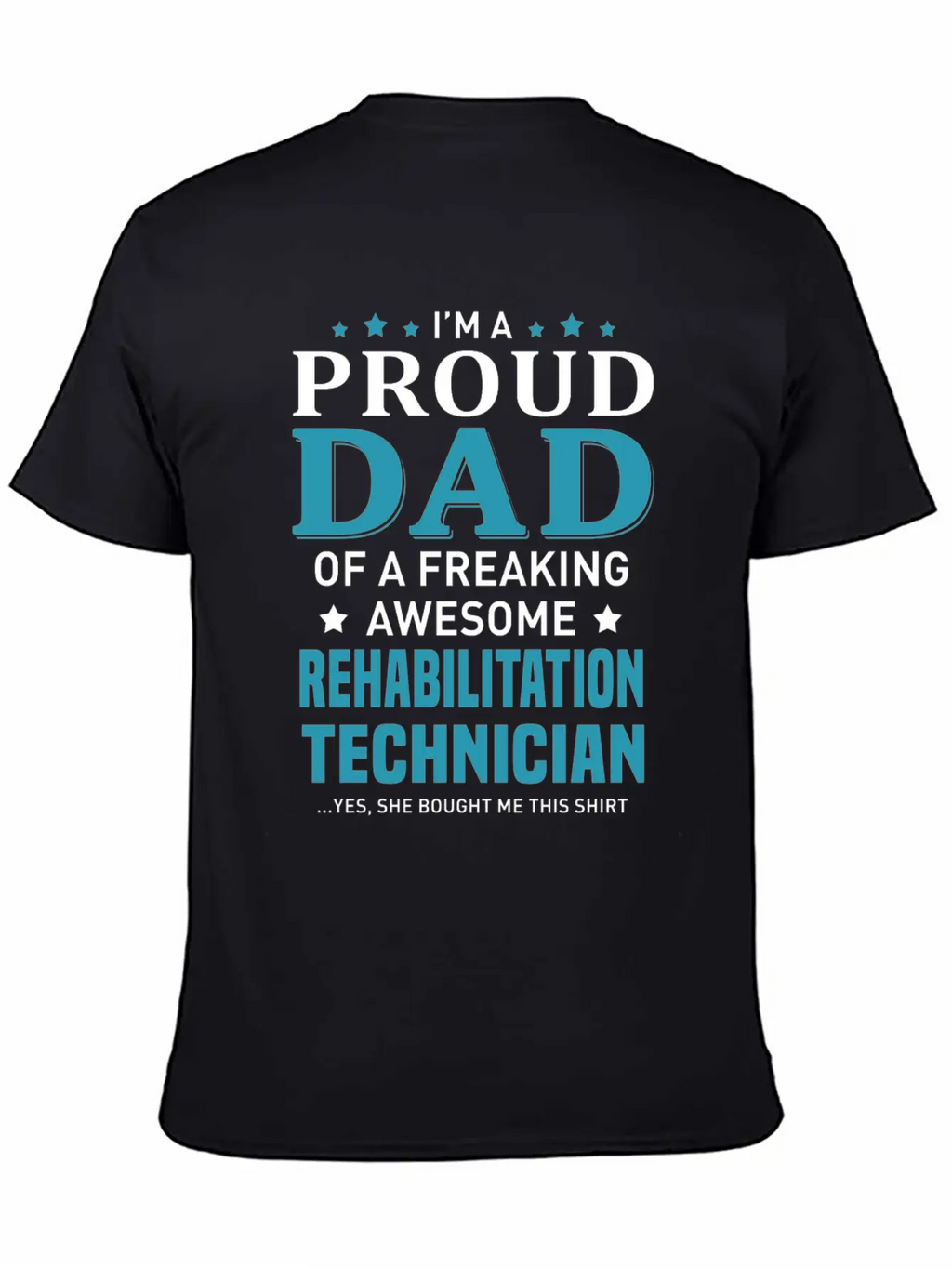 Rehabilitation Technician Unisex Short Sleeve Soft Cotton T-Shirt – Casual Everyday Wear