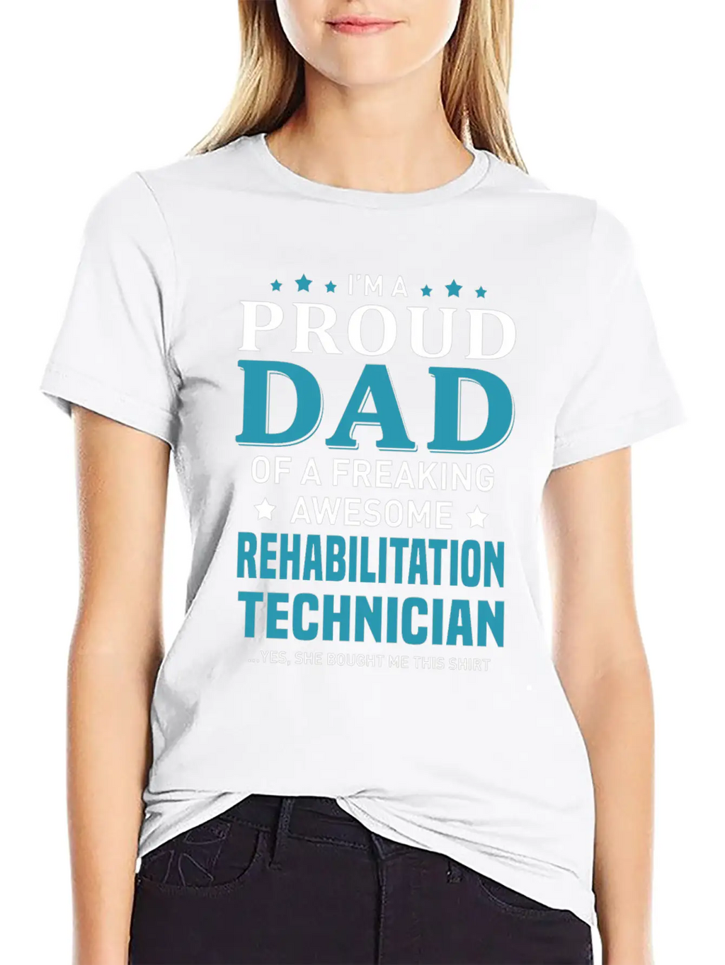 Rehabilitation Technician Unisex Short Sleeve Soft Cotton T-Shirt – Casual Everyday Wear