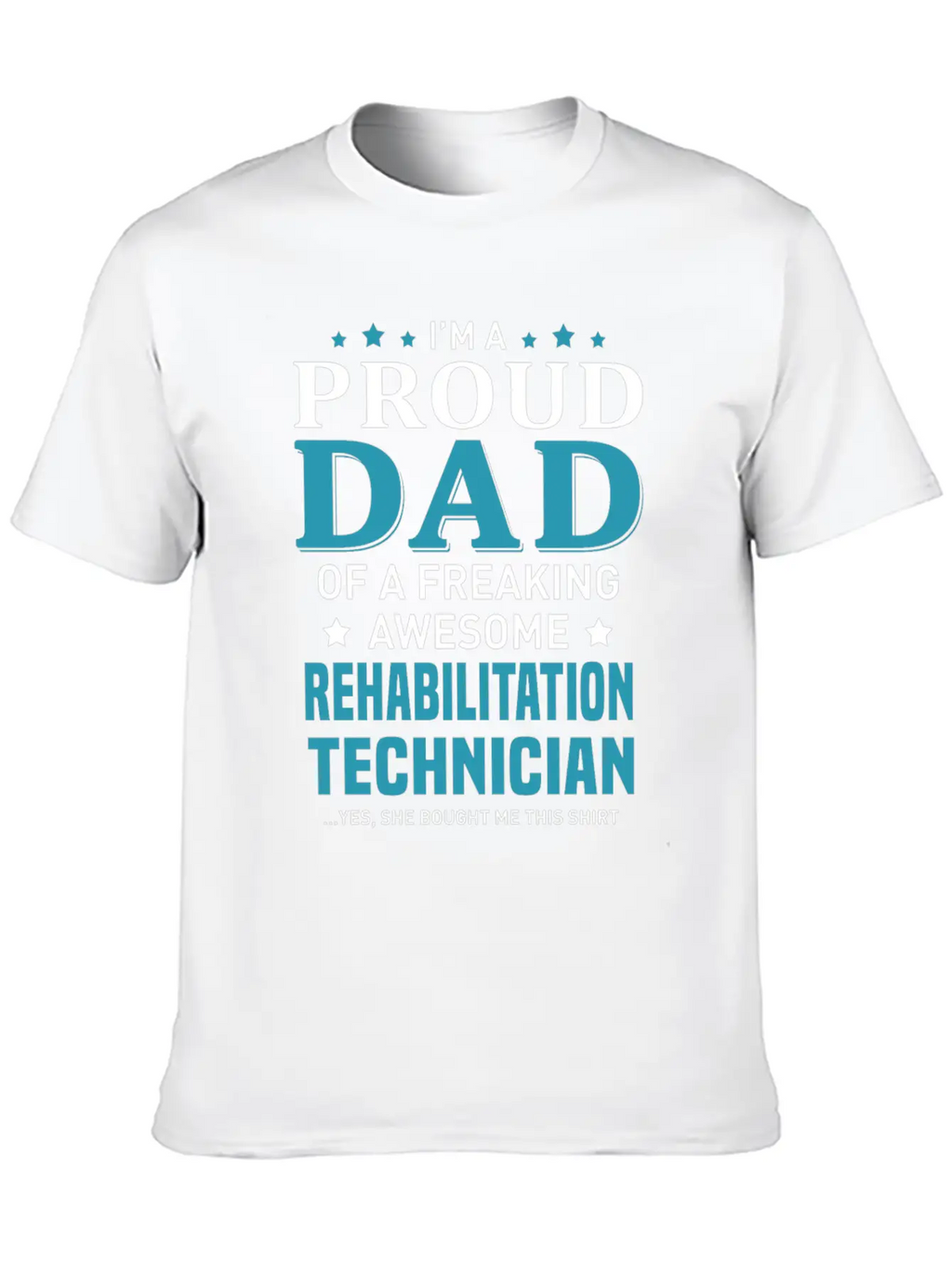 Rehabilitation Technician Unisex Short Sleeve Soft Cotton T-Shirt – Casual Everyday Wear