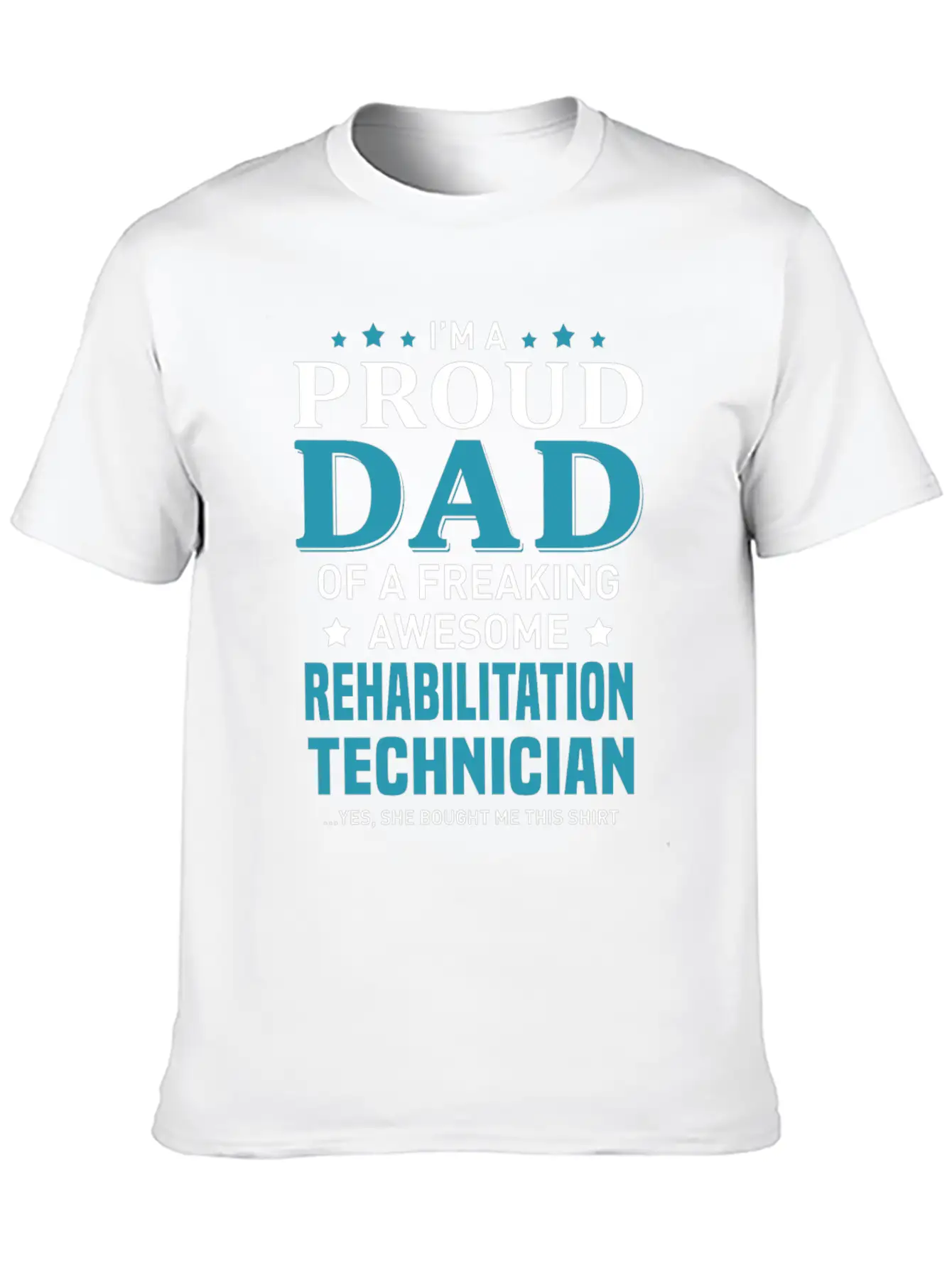 Rehabilitation Technician Unisex Short Sleeve Soft Cotton T-Shirt – Casual Everyday Wear