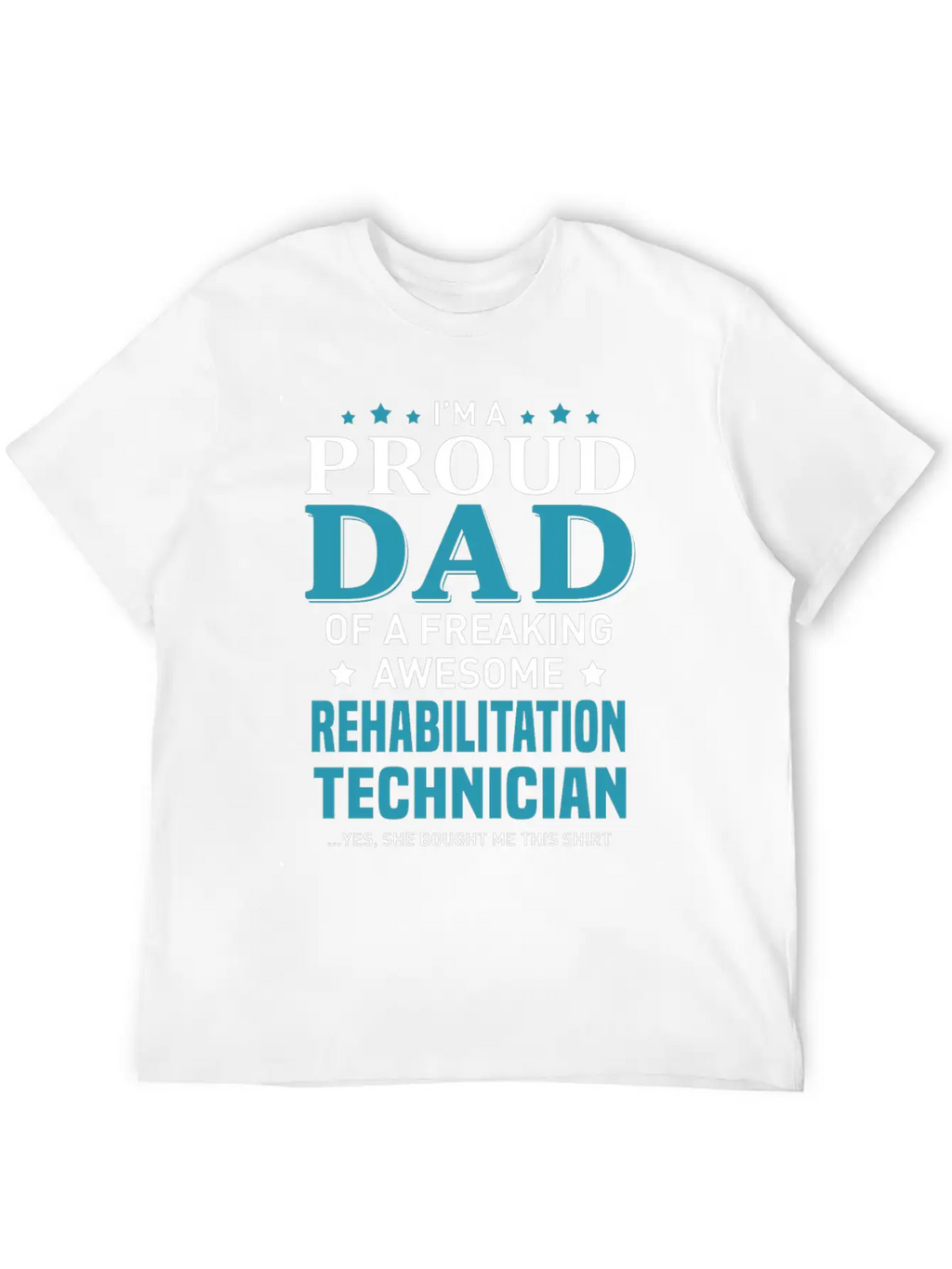 Rehabilitation Technician Unisex Short Sleeve Soft Cotton T-Shirt – Casual Everyday Wear