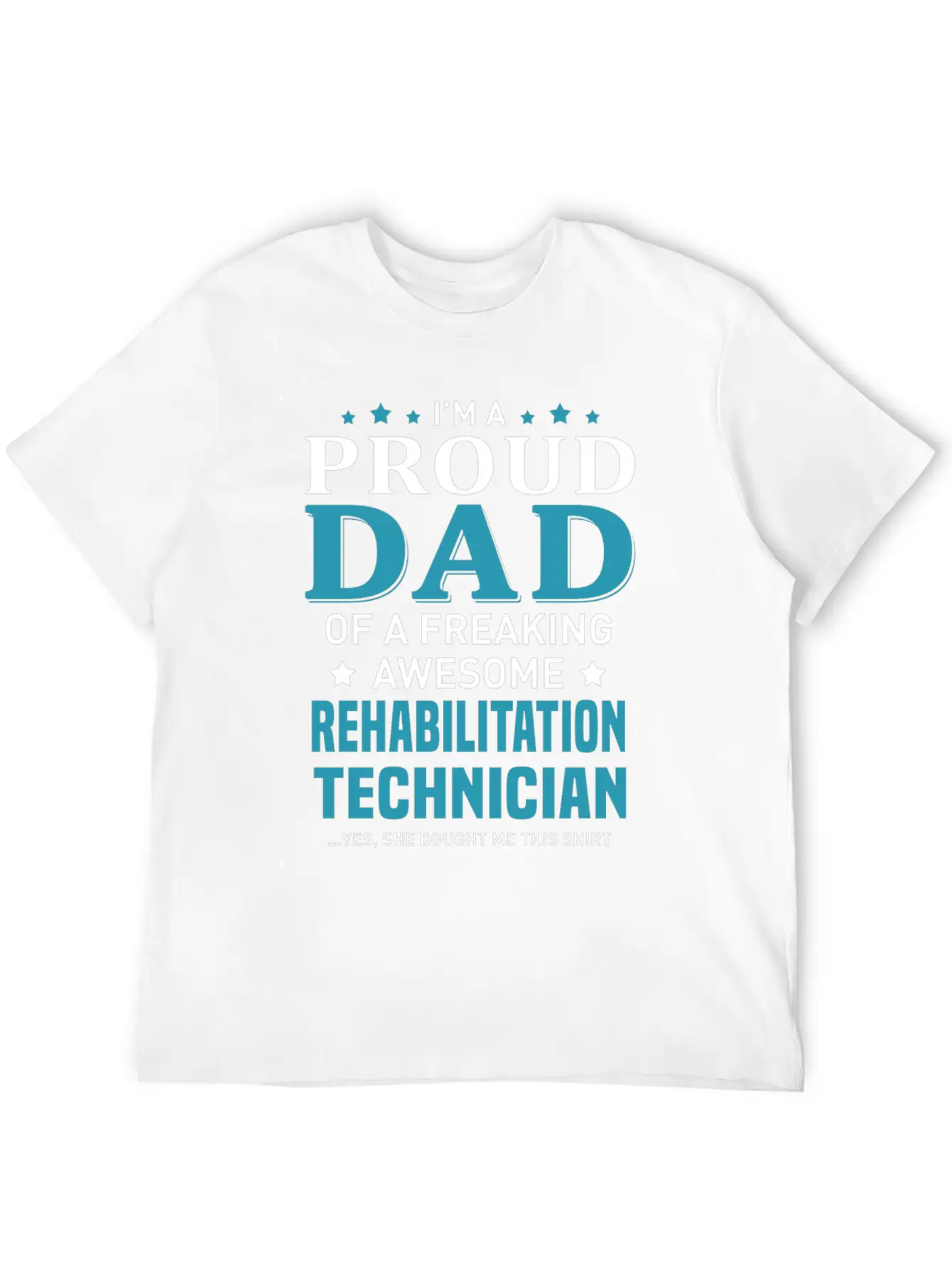 Rehabilitation Technician Unisex Short Sleeve Soft Cotton T-Shirt – Casual Everyday Wear