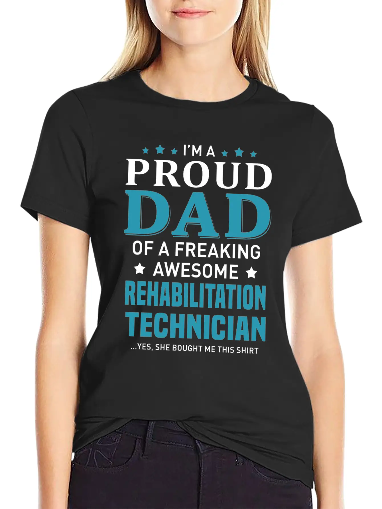 Rehabilitation Technician Unisex Short Sleeve Soft Cotton T-Shirt – Casual Everyday Wear