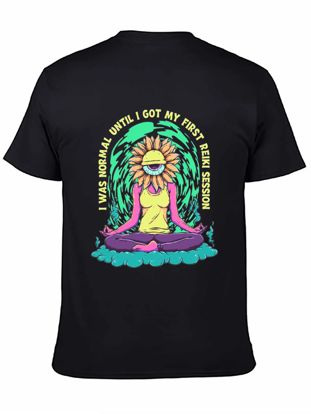 Reiki Practitioner Breathable Soft Cotton T-Shirt – Timeless Casual Look