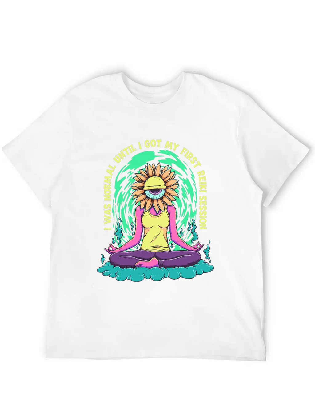 Reiki Practitioner Breathable Soft Cotton T-Shirt – Timeless Casual Look