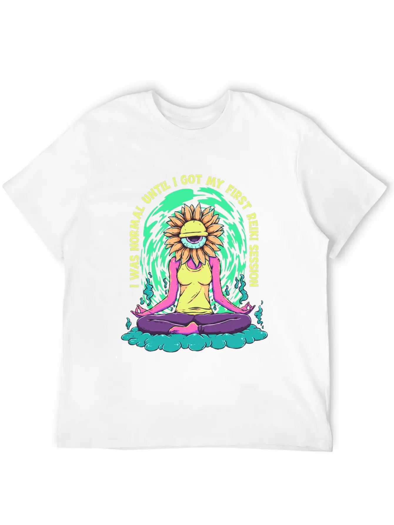 Reiki Practitioner Breathable Soft Cotton T-Shirt – Timeless Casual Look