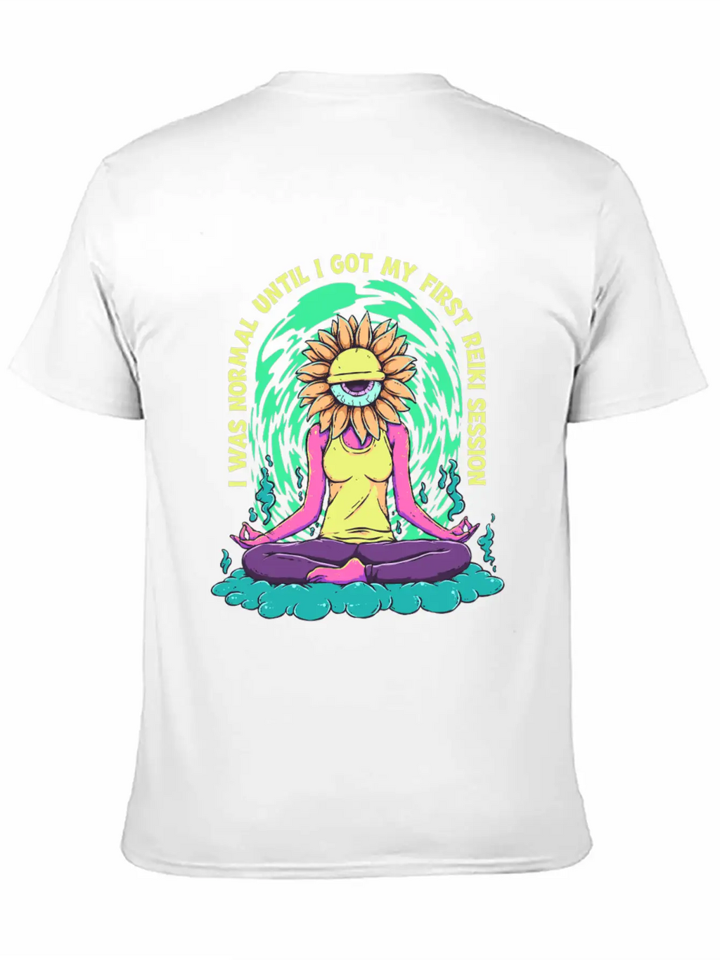 Reiki Practitioner Breathable Soft Cotton T-Shirt – Timeless Casual Look