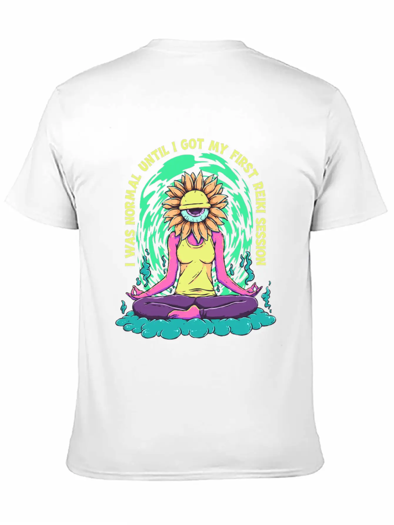Reiki Practitioner Breathable Soft Cotton T-Shirt – Timeless Casual Look
