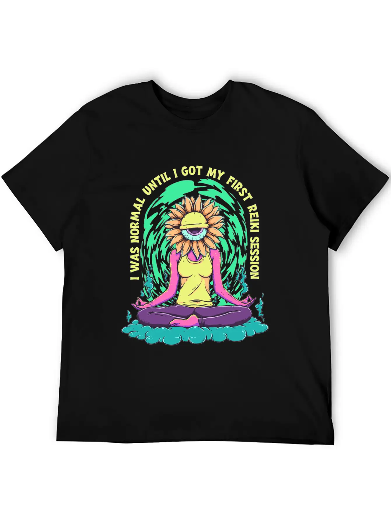 Reiki Practitioner Breathable Soft Cotton T-Shirt – Timeless Casual Look