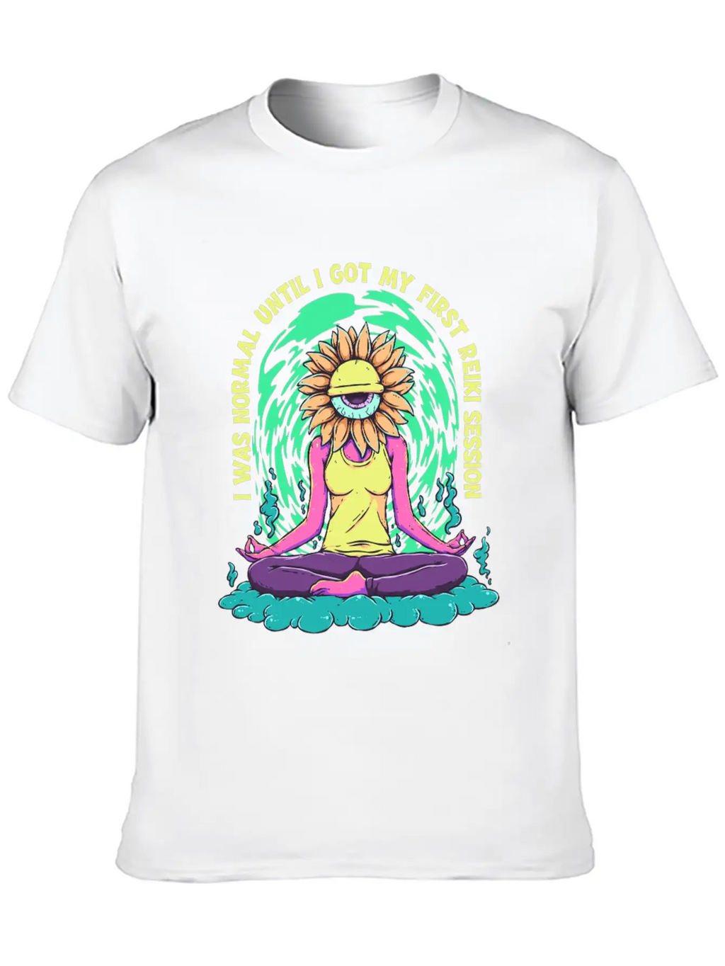 Reiki Practitioner Breathable Soft Cotton T-Shirt – Timeless Casual Look