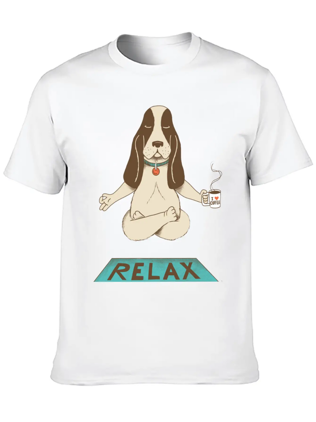 Relax Dog Unisex Casual T-Shirt – Clean Design For Daily Comfort